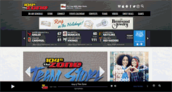 Desktop Screenshot of 1045thezone.com